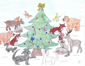 The Animals Christmas Tree
