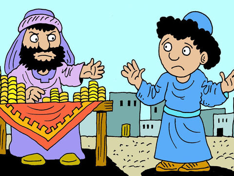 Temple Tax collector confronts Peter asking if Jesus pays the Temple Tribute. Coin In The Fish Mouth - Matthew 17:24-27 Jesus sends Peter fishing