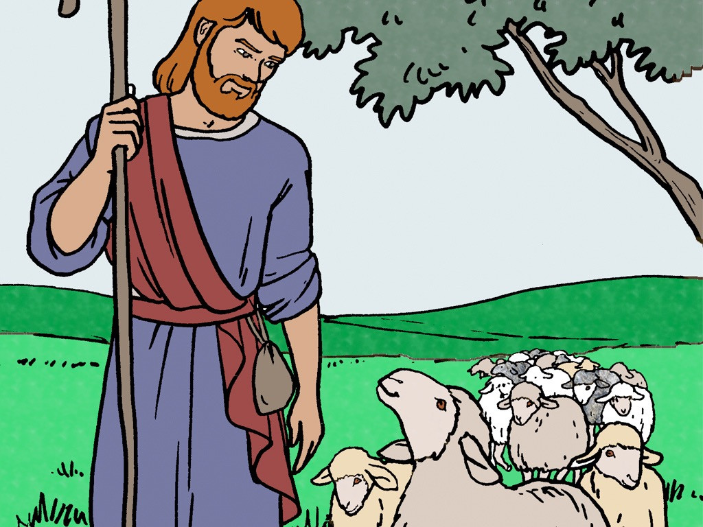 The Lord is my Shepherd. Sheep and Shepherds are common elements in the Bible. Psalm 23