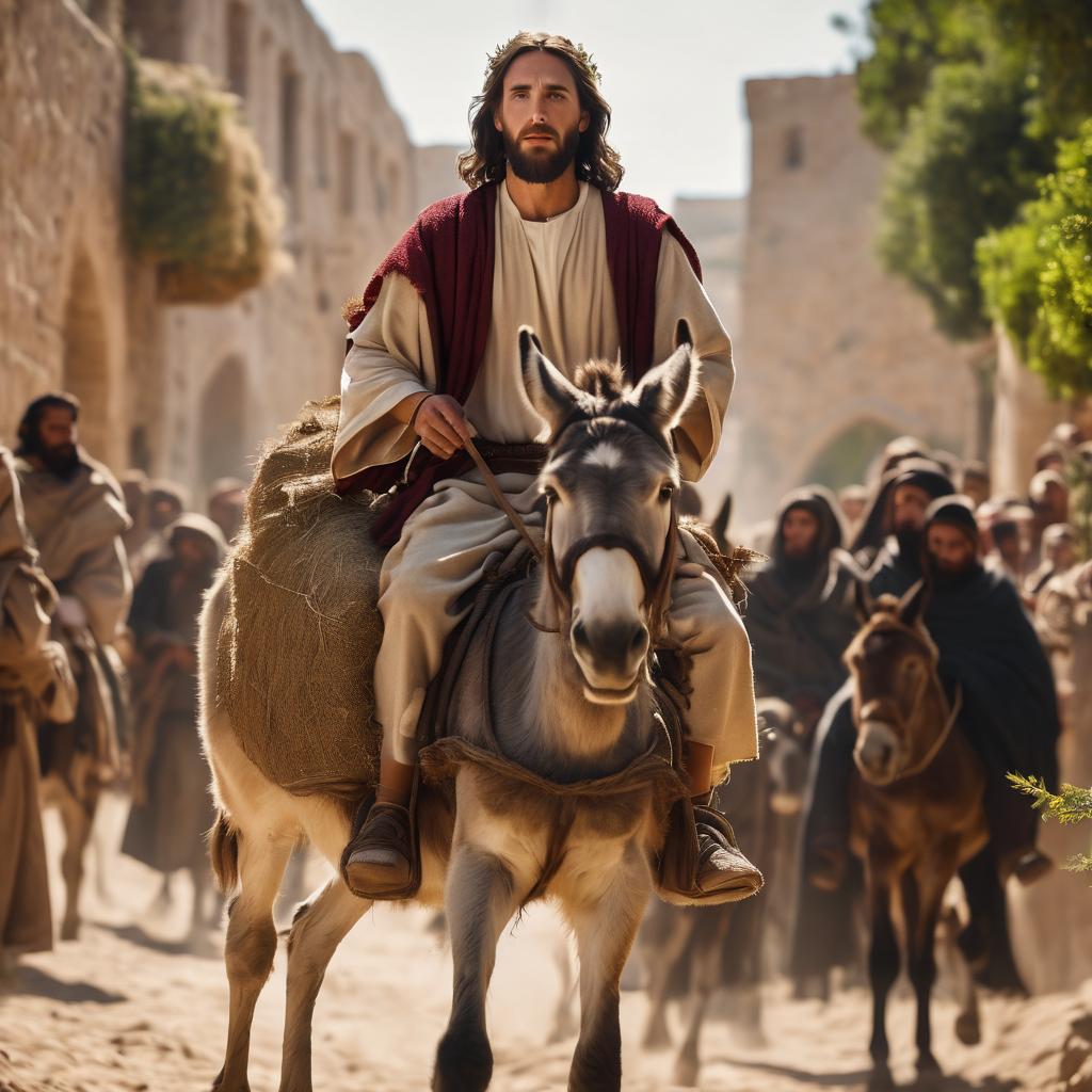While riding into Jerusalem on Palm Sunday the religious leaders told Jesus to silence His disciples. Jesus replied, "If they were quiet, the very stones would shout out!"